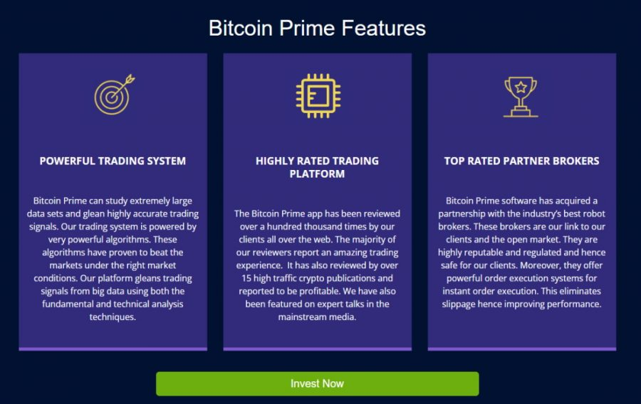 Bitcoin Prime Features