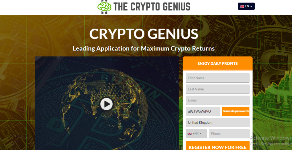 crypto genius registration