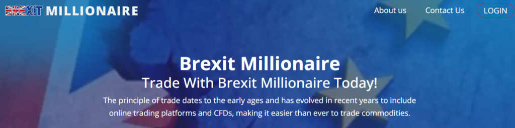 Brexit Millionaire trading